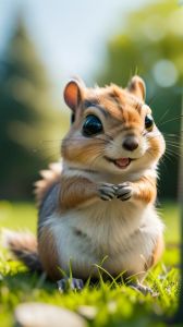 小松鼠图片_活泼可爱，森林精灵，需保护