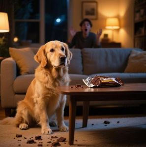 大狗吃巧克力后没事了_巧克力对狗有毒，误食速送医