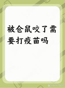 被自家养的仓鼠咬了要打针吗_仓鼠咬伤不用打疫苗，正确处理伤口很重要！