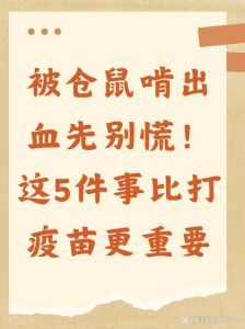 被家养仓鼠咬出血了要打针吗_仓鼠咬伤出血怎么办？看情况打针！