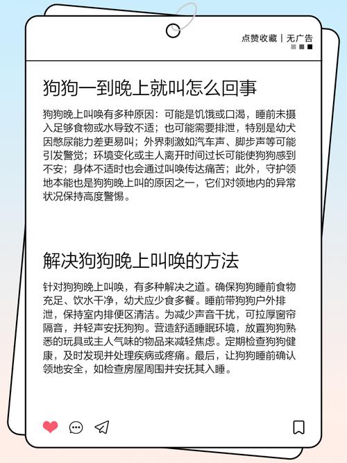 凌晨1点到3点狗叫是恶性吗_狗狗凌晨叫怎么办?排查原因科学应对 凌晨1点到3点狗叫是恶性吗_狗狗凌晨叫怎么办?排查原因科学应对